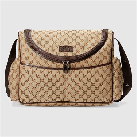 gucci diaper baby bag|pre owned Gucci diaper bag.